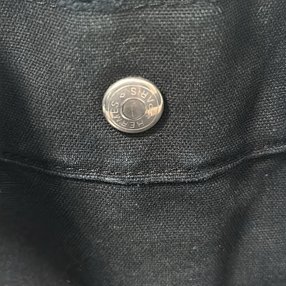 Authentic Hermes Foure Toute Navy & Grey tote - Picture 3 of 15